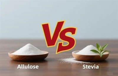 Allulóz vs. Stevia